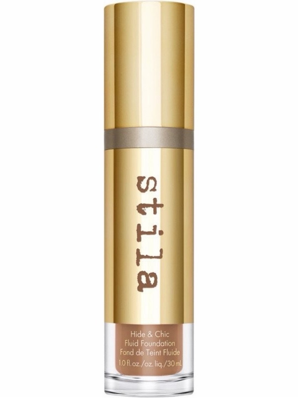 STILA Hide & Chic Fluid Foundation ~ Tan / Deep 3 ~ Full Size 1 fl oz ~ NIB